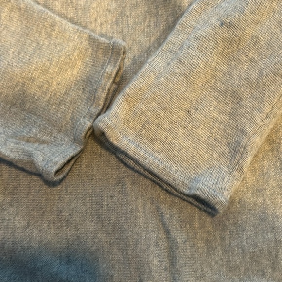 MICHAEL Michael Kors Woman Long sleeve shirt Medium Gray Cotton Viscose Nylon - Picture 3 of 7